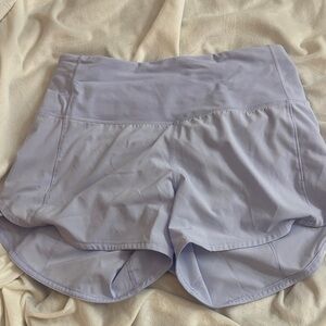 lululemon athletica Light Purple Athletic Shorts